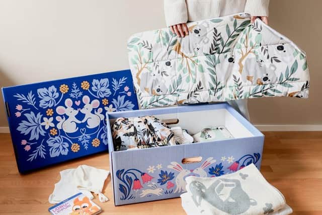 The Finnish Baby Box Handed Out In 2025. Photo Courtesy Of Kela.