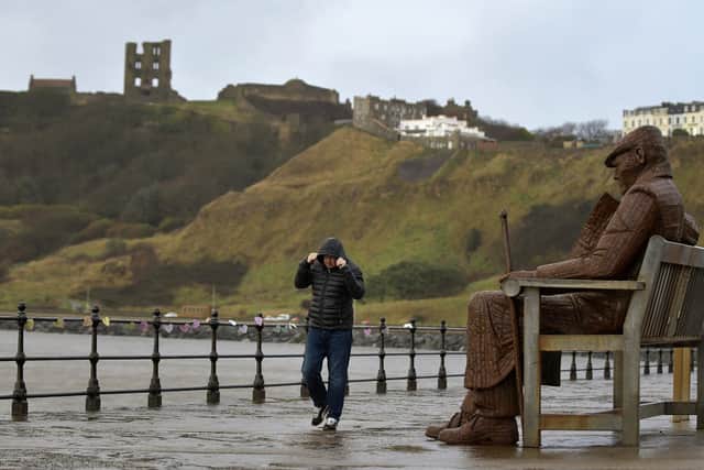 The weather is set to stay wet and stormy for most of the week, according to the Met Office. Photo: Richard Ponter