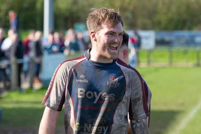 Skipper Drew Govier hailed Scarborough RUFC’s 2024 run to beat the drop as remarkable. PHOTO BY ANDY STANDING