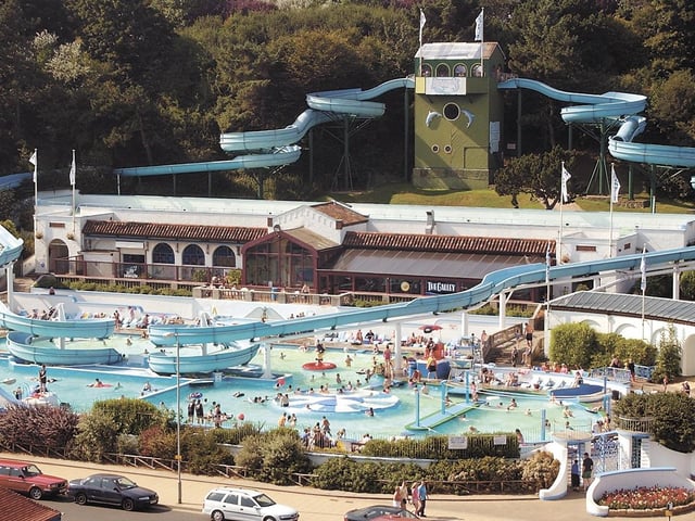 Scarborough's popular Atlantis water park in its heyday.