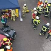 Five training scenarios will take place each day