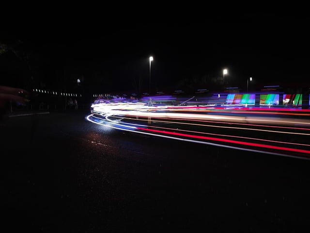 Scarborough's Honda Goldwing Light Display came to town over the weekend.