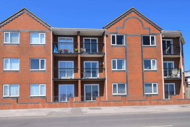 This two bedroom and one bathroom flat is for sale with Hunters with a guide price of £160,000.