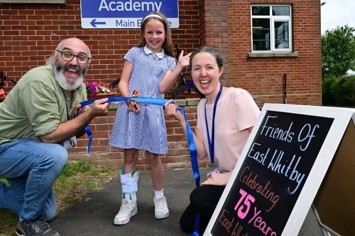 East Whitby Academy celebrations. photo: Richard Ponter