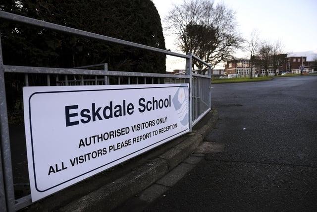 Whitby's Eskdale School was inspected on November 23, 2022 and was rated as 'Good'. The school is set to close in the summer of 2024, so will not be taking applications.