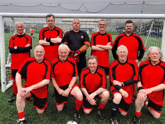 Scarborough Athletic Walking Football Team.