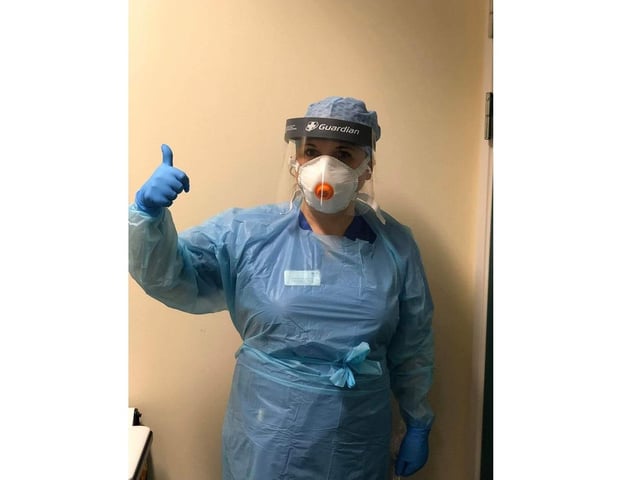 This is Julie Fitzsimmons, a nurse from the Royal Infirmary of Edinburgh.