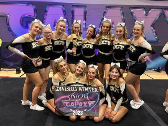 The East Coast Tigers Senior 1 Team - Obsession earned first place.