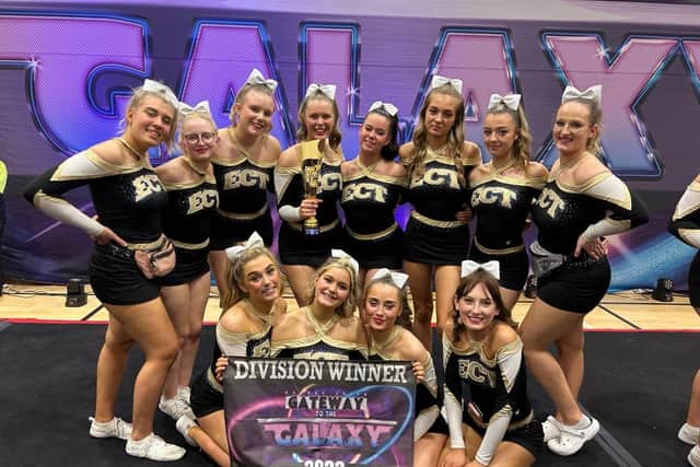 The East Coast Tigers Senior 1 Team - Obsession earned first place.