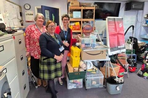 WHISH's Yvonne Harrison (front), Samantha Buckle and Andrea Hansell.