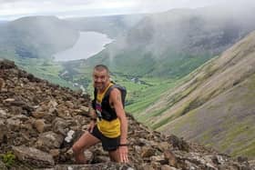 Matthew Jones at the Wasdale Fell Race