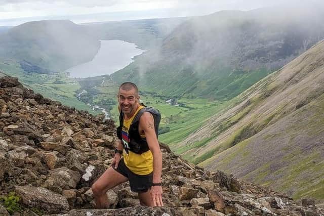 Matthew Jones at the Wasdale Fell Race
