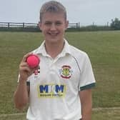 Folkton & Flixton CC Juniors bowler Ryan Souter took a spectacular eight wickets for 12 runs in four overs in the win against his old team Scarborough CC.