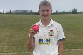 Folkton & Flixton CC Juniors bowler Ryan Souter took a spectacular eight wickets for 12 runs in four overs in the win against his old team Scarborough CC.