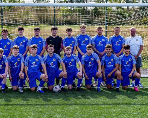 Whitby Fishermen's Society lost 4-1 at home to Haughton Le Skerne. Photo by Brian Murfield