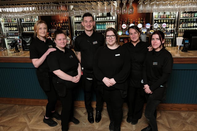 The staff at Five Stones.