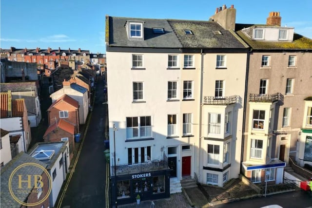 This six bedroom, five bathroom town house is currently for sale with Hope & Braim at a guide price of £800,000