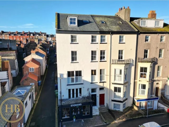 This six bedroom, five bathroom town house is currently for sale with Hope & Braim at a guide price of £800,000