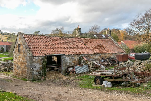 The former farmstead has been brought to the market in the heart of the North York Moors, offering a ‘rare opportunity’ for redevelopment.