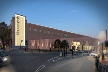 Artist's impression of how the Brunswick Cinema will look when finished.