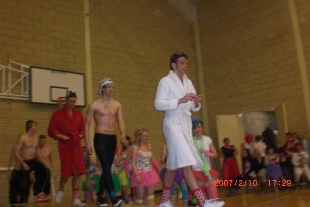 Students pictured during Rag Week in 2007- do you recognise anyone?