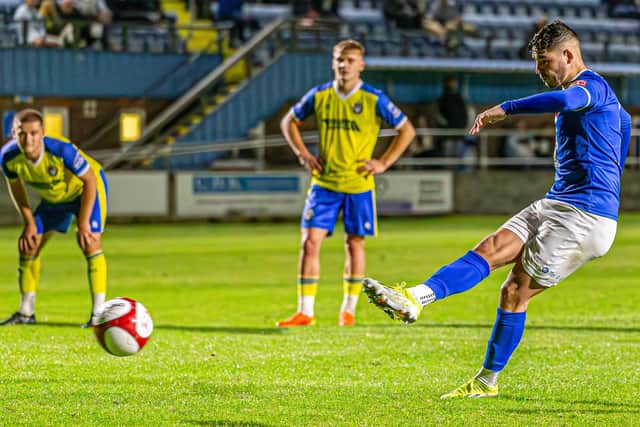 Stephen Walker's 120th-minute penalty was saved by Madigan, but the ball spun from his grasp and found a way into the opposite side of his net to make it 3-3 and force a penalty shootout.