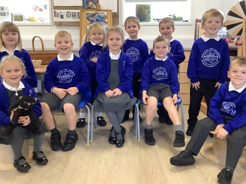 New starters at Sleights School.