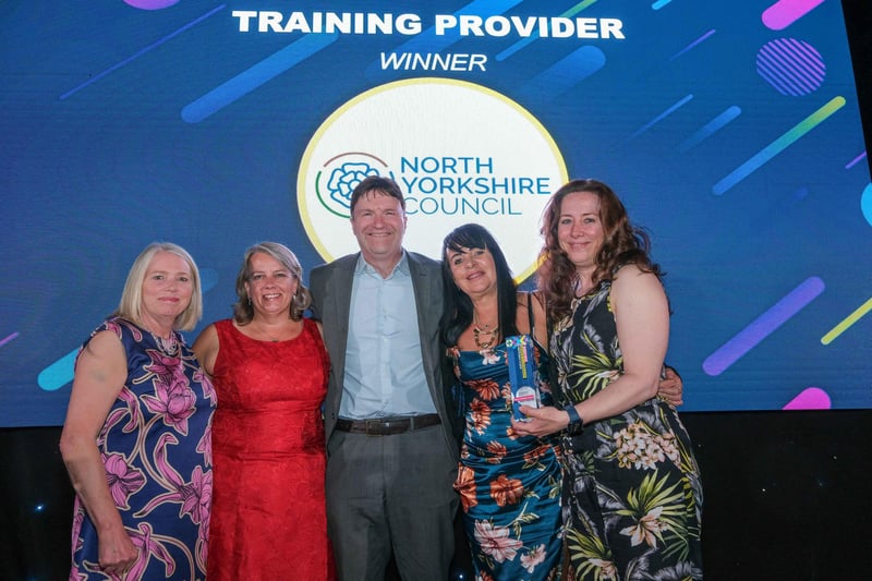 Training Provider of the Year Award winner North Yorkshire Council