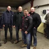 From left: Steve Welford, Rob Morris, Chris Stockdale, Joe Welford and Adam Turnbull.