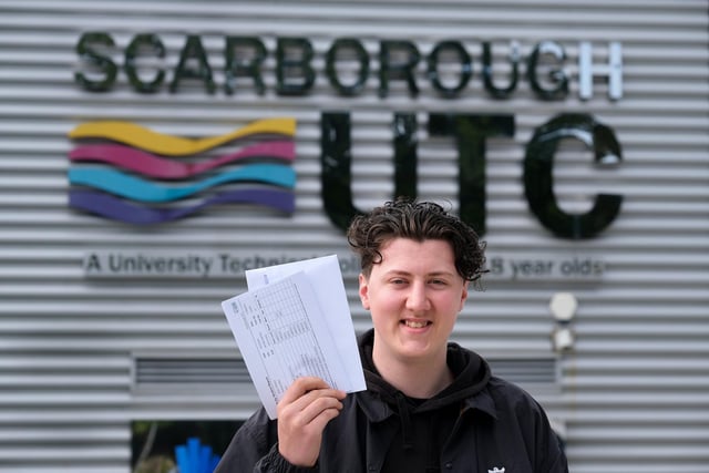 Ryan Pashby with his results - Distinction star in OCR Nationals in Engineering and IT.

Ryan will go on to the University of Portsmouth where he will study Counter Terrorism, Intelligence and Cybercrime.