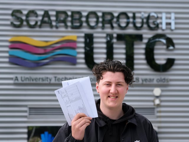 Ryan Pashby with his results - Distinction star in OCR Nationals in Engineering and IT.
Ryan will go on to the University of Portsmouth where he will study Counter Terrorism, Intelligence and Cybercrime.