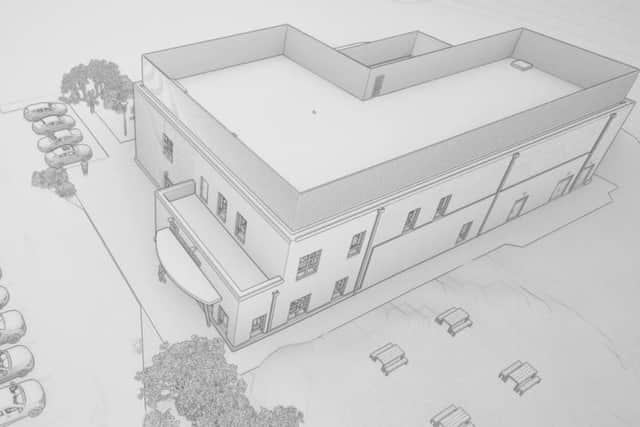 Scarborough Community Diagnostics Centre, 3D drawing.
