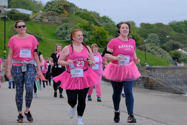 Anything pink is encouraged, including tutus!