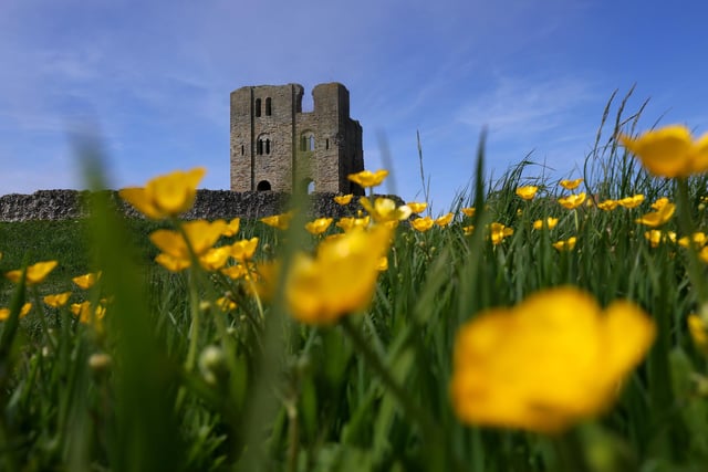 Photo opportunities are plentiful at Scarborough Castle