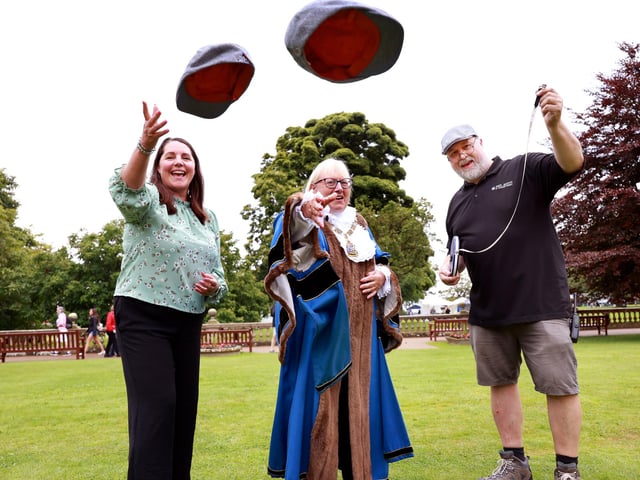 Flat cap throwing is one of the traditional and unique activities held during Yorkshire Day.