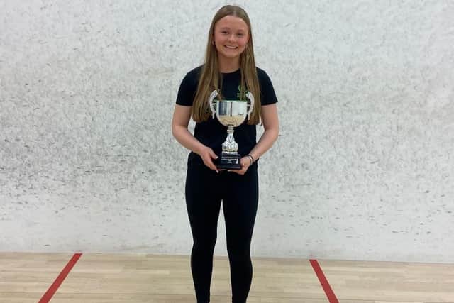 Hattie Langley was crowned as Bridlington Squash Ladies Club Champion in 2025.