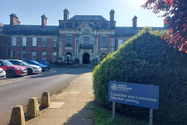 County Hall, Northallerton.Picture: LDRS