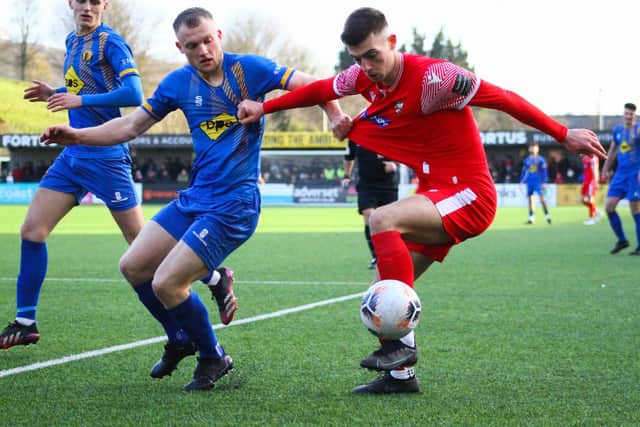 Luca Colville commits to another season with Scarborough Athletic FC.