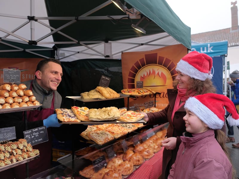 Scrumptious food from local vendors was on offer.
