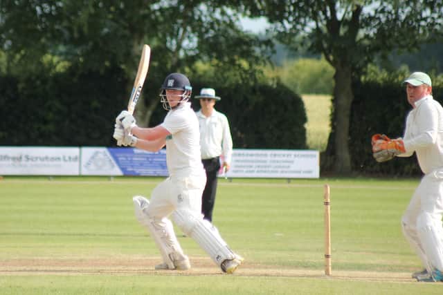 Chris Bilton was on top form in the cup win for Grange on Sunday.