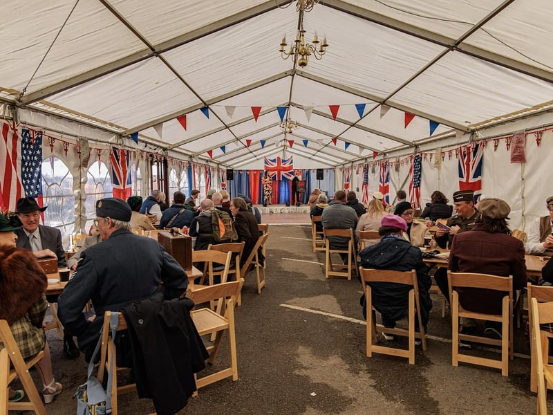 Refreshment for revellers.
picture: Tim Bruce
