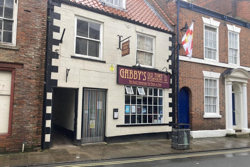 Gabby's Chippy is located in the historic Old Town of Bridlington. They offer special vegan and gluten free menus and use eight pans in total to accommodate food preferences and allergies.