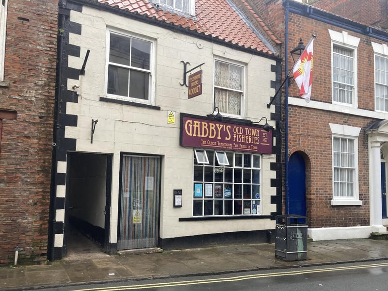 Gabby's Chippy is located in the historic Old Town of Bridlington. They offer special vegan and gluten free menus and use eight pans in total to accommodate food preferences and allergies.