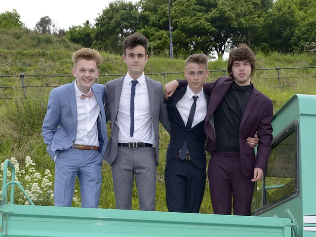 Jacob Jackson, Cameron Lake, Benjamin Thompson and Joe White in 2015.