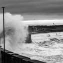 A flood alert has been issued for the North Sea Coast, from Bridlington to Barmston. Photo courtesy of Christian Brash.