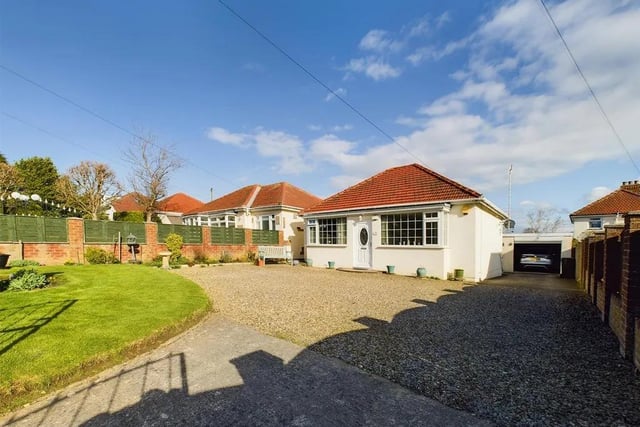 This three bedroom and one bathroom detached bungalow is for sale with CPH Property Services with a guide price of £250,000.