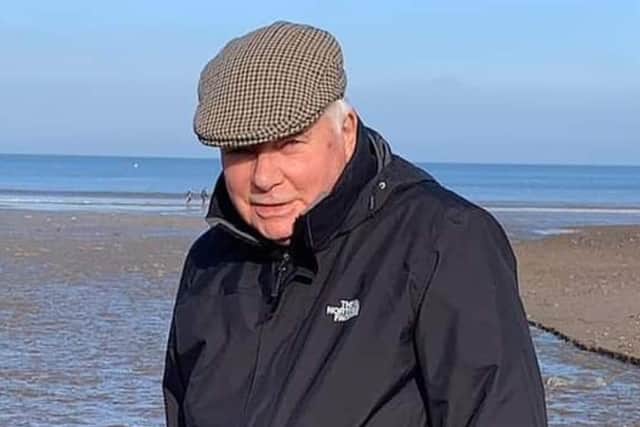 Don Wood, pictured on Sandsend beach last year.
