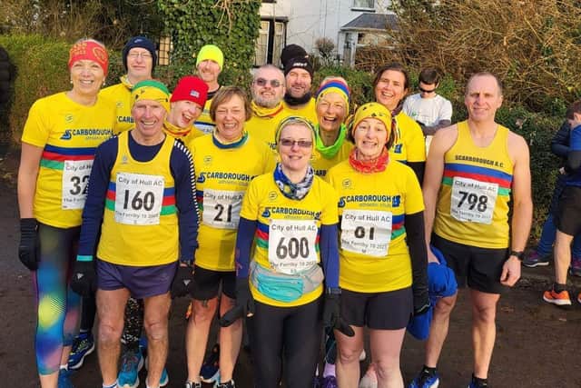 Scarborough Athletic Club runners at the Ferriby 10