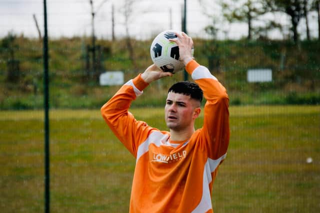 Josh Wade was named as the man of the match for Heslerton.