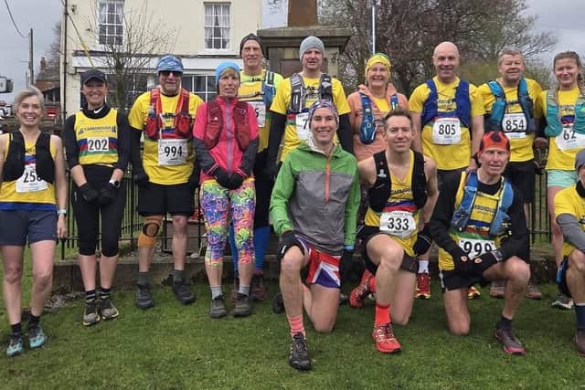 The Scarborough AC team at the Commondale Clart.